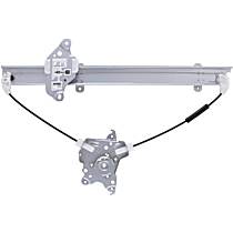 Front, Passenger Side Power Window Regulator, Without Motor, OE Replacement Series