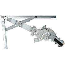 Front, Driver or Passenger Side Window Motor, Contains Gear, Without Regulator, New, New Series