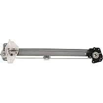 Front, Driver Side Power Window Regulator, Without Motor, OE Replacement Series