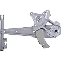 Rear, Passenger Side Power Window Regulator, Without Motor, OE Replacement Series