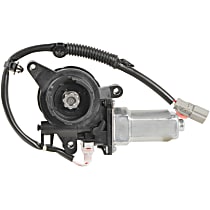 Front, Passenger Side Window Motor, Contains Gear, Without Regulator, New, New Series - Front, Passenger Side