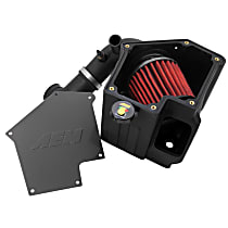 Cold Air Intake, Dry, Aluminum Tube, 4 Cyl 2.0L
