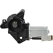 Rear, Passenger Side Window Motor, Contains Gear, Without Regulator, New, New Series - Rear, Passenger Side