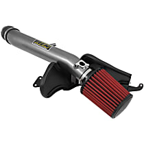 21-806C Cold Air Intake, Dry Synthetic Filter, Gray Aluminum Tube