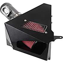 21-839C Cold Air Intake, Dry, Aluminum Tube, Dryflow Series