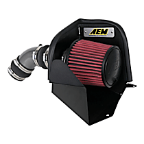 21-858C Cold Air Intake, Dry, Aluminum Tube, Dryflow Series