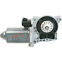 Rear, Driver Side Window Motor, Without Regulator, New, New Series