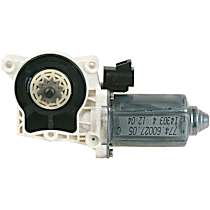 Front, Driver Side Window Motor, Without Regulator, New, New Series