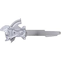 Front, Driver Side Power Window Regulator, Without Motor, OE Replacement Series