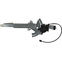 Front, Passenger Side Power Window Regulator, Without Motor, OE Replacement Series