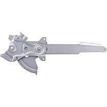 Front, Passenger Side OE Replacement Series Power Window Regulator, With Motor