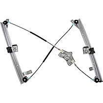 82-20120A Front, Passenger Side OE Replacement Series Power Window Regulator, Without Motor