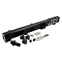 25-104BK Fuel Rail - Anodized Black, Aluminum, Direct Fit, Sold Individually