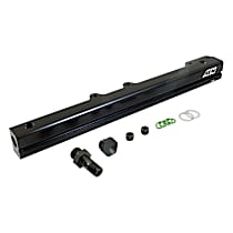 25-109BK Fuel Rail - Anodized Black, Aluminum, Direct Fit, Sold Individually