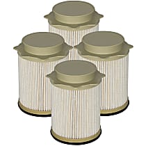 Fuel Filter, Direct Oe Replacement, 4 Pack, Pro GUARD HD Series - 