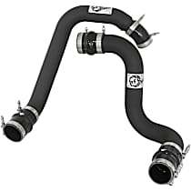 Power BladeRunner Series Intercooler Hose - Powdercoated Black, Aluminum, Direct Fit, Kit