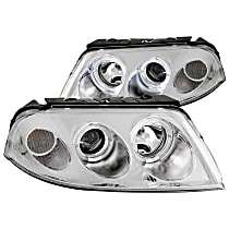 121358 Driver and Passenger Side Headlight, With bulb(s)
