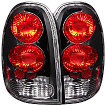211039 Driver and Passenger Side Halogen Tail Light, Without bulb(s)