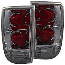 221174 Driver and Passenger Side Halogen Tail Light, Without bulb(s)