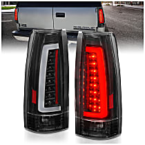 311344 Driver and Passenger Side LED Tail Light, With bulb(s), Clear Lens, LED Series