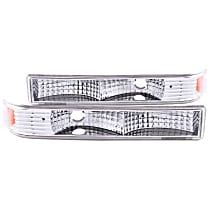 511038 Driver and Passenger Side Parking Light, Without bulb(s)