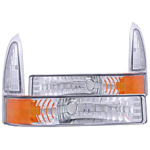 511039 Driver and Passenger Side Parking Light, Without bulb(s)