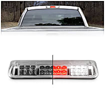 531088 Clear Lens, Chrome Interior Third Brake Light