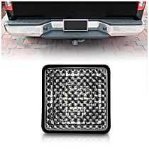 861173 LED Offroad Light - Clear Lens; Black Interior, Universal, Sold individually
