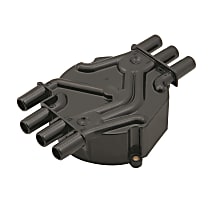 120142 Distributor Cap - Black, Direct Fit, Sold Individually