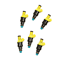 Fuel Injector, GAS, Set of 6, 6 Cyl 3.8L - 