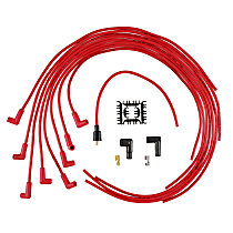 4041R 4000 Series Super Stock Series Spark Plug Wire, Set of 8