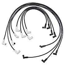 9018C Extreme 9000 Ceramic Boot Series Spark Plug Wire, Set of 8