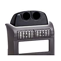 15219 Gauge Mount, Dash Top, Dual, 2 1/16in. Jeep Wrangler, 97-06 Tj