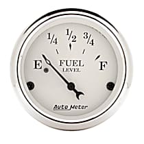 1606 Old Tyme White Series Gauge, Fuel Level, 2 1/16in. 240olme To 33olmf, Electric