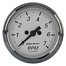 1994 American Platinum Series Gauge, Tachometer, 2 1/16in. 7K Rpm, In-Dash.