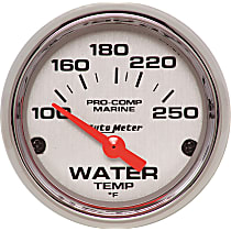 200762-35 Water Temperature Gauge - Air-Core, Universal, Sold individually
