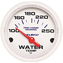 200762 Water Temperature Gauge - Air-Core, Universal, Sold individually