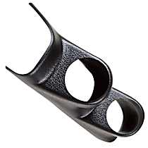 20240 Gauge Pod - Black, Direct Fit, Sold individually