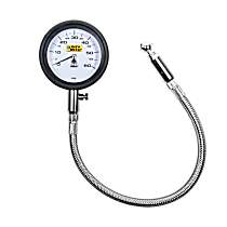 2160 Gauge, Tire Pressure, 0-60Psi, Analog, White 