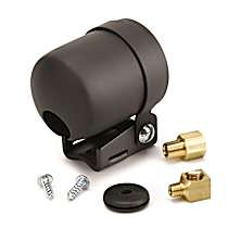 Gauge Mount, 2 1/16in. Pedestal W/ Black Cup