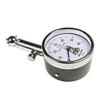 2343 Autogage Series Gauge, Tire Pressure, Analog, 60Psi, White Dial, W/ Peak Hold.