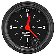 2632 Z-Series Gauge, Clock, 2 1/16in. 12Hr, Analog.