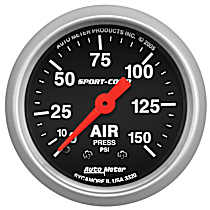 3320 Air Pressure Gauge - Mechanical, Universal, Sold individually