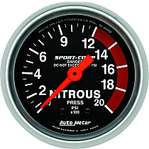 3328 Nitrous Pressure Gauge - Mechanical, Universal