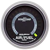 3675 Sport-Comp II Series Gauge, Air/Fuel Ratio-Narrowband, 2 1/16in. Lean-Rich, Led Array.