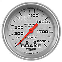 4426 Brake Pressure Gauge - Mechanical, Universal, Sold individually