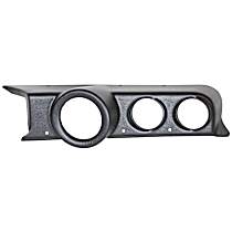 49102 Gauge Pod - Black, Plastic, Direct Fit, Sold individually