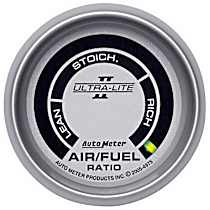 4975 Ultra-Lite II Series Gauge, Air/Fuel Ratio-Narrowband, 2 1/16in. Lean-Rich, Led Array.