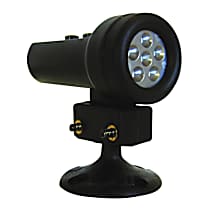 5321 Shift Light, 5 Red Led, Black, Incl. Pedestal Mount, For Race Use Only