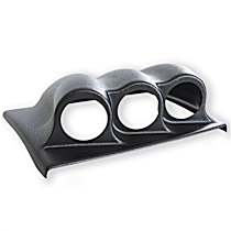 5380 Gauge Mount, Direct Fit Dash Top, Triple, 2 1/16in. Wrangler Jk 07-10